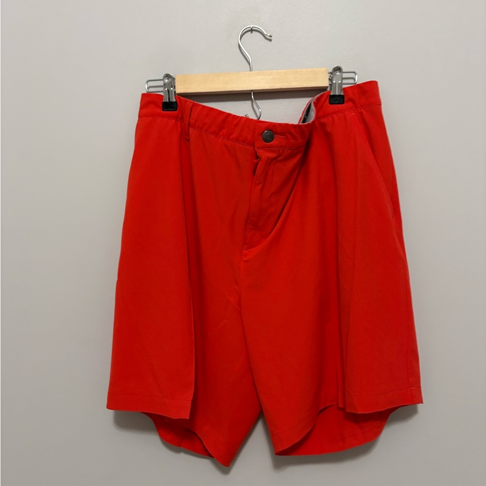 Adidas Red Athletic Performance Shorts